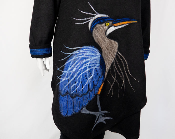 Blue Heron Spirit Coat